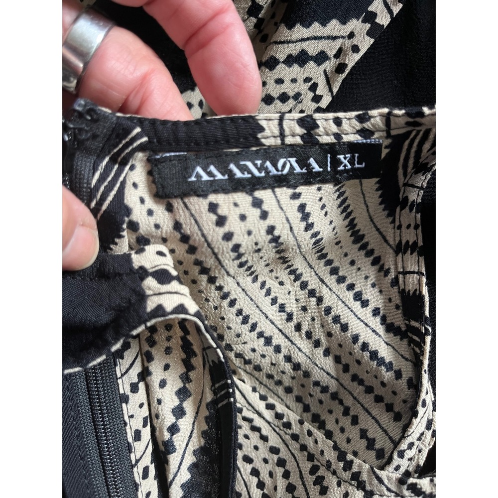 Manaola Tunic Top Sleeveless Black Punawai XL - Picture 6 of 6